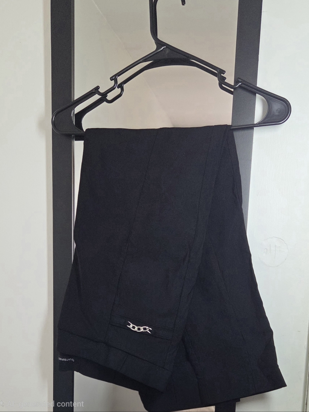 Counterparts Black Jogger Pants with Drawstring Waist